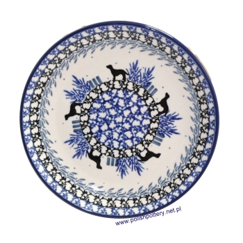 Talerz deserowy Ø18cm dek. 2862X Pies